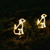 TOUCH OF ECO SOLAR LED NEON DOG STAKE LIGHT - WARM WHITE
