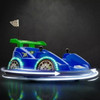 FLYBAR FUNPARK RACER RIDE-ON BUMPER CAR VEHICLE KIDS TODDLERS - BLUE/GREEN