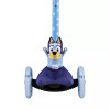 RIDE N GUIDE BUDDIES BLUEY MINI 3D LUW KICK SCOOTER 3 WHEELS BEARINGS - BLUE RIDE N GUIDE BUDDIES BLUEY MINI 3D LUW KICK SCOOTER 3 WHEELS BEARINGS - BLUE