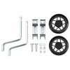SCHWINN BIKE TRAINING WHEELS - BLACK FOR KIDS BIKES SIZE 12