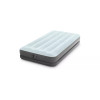INDEX MID RISE 12" AIR MATTRESS WITH INTERNAL USB PUMP - TWIN - LIGHTBLUE/GRAY