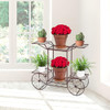SORBUS GARDEN CART STAND FLOWER POT PLANT HOLDER 6 TIERS PARISIAN BRONZE SORBUS GARDEN CART STAND FLOWER POT PLANT HOLDER 6 TIERS PARISIAN BRONZE