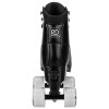 ROLLER DERBY YOUTH ADULT CUSTOM FIT QUAD ROLLER SKATES - SIZE: 7-10 - BLACK