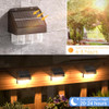 AOSEA High Bright Solar Lights Outdoor IP67 Waterproof, 6 Pack Solar Wall AOSEA High Bright Solar Lights Outdoor IP67 Waterproof, 6 Pack Solar Wall