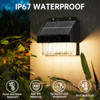 AOSEA High Bright Solar Lights Outdoor IP67 Waterproof, 6 Pack Solar Wall AOSEA High Bright Solar Lights Outdoor IP67 Waterproof, 6 Pack Solar Wall