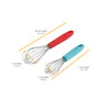 Chicago Metallic Whisks, Set Of 2 - Multicolor (Blue/Red) 5235285 New