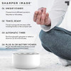 Sharper Image Sound Soother REVO Sleep Aid White Noise Nature Sounds - White