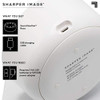 Sharper Image Sound Soother REVO Sleep Aid White Noise Nature Sounds - White