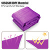 YESCOM 1 25'X25'X25' TRIANGLE SUN SHADE SAIL 97% UV BLOCK COMMERCIAL - FUCHSIA