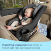 GRACO CONTENDER SLIM CONVERTIBLE CAR SEAT, WEST POINT, SPACE-SAVING - BLACK