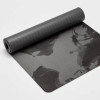 ALL IN MOTION SWIRL PRINT YOGA MAT 5MM - PVC MATERIAL, LOW TACK GRIP - GRAY