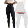 SHAPERMINT LEGGINGS FOR WOMEN TUMMY CONTROL HIGH WAISTED SHAPEWEAR WOMENS BLACK New
