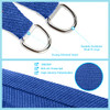 AsterOutdoor Sun Shade Sail Rectangle 8' x 12' UV Block Canopy, Blue