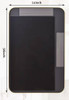 HOMLUX 36 IN. W X 24 IN. H RECTANGLE FRAMED WALL BATHROOM VANITY MIRROR - BLACK