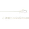 AMAZON BASICS RJ45 ETHERNET PATCH CABLE, FLAT, SNAGLESS, 30 FOOT - WHITE New