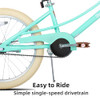 JOYSTAR FANTASY GIRLS BIKE 20" WHEELS - MINT GREEN JOYSTAR FANTASY GIRLS BIKE 20" WHEELS - MINT GREEN