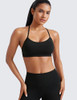CRZ YOGA BUTTERLUXE WOMENS Y BACK SPORTS BRA PADDED R BACK LOW IMPACT M BLACK CRZ YOGA BUTTERLUXE WOMENS Y BACK SPORTS BRA PADDED R BACK LOW IMPACT M BLACK