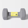 ALL IN MOTION DUMBBELL 12 LB HAND WEIGHT - GRAY