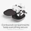 META QUEST COMPACT CARRYING CASE WORKS WITH QUEST 3/3S REFRESHED - GREY