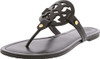 TORY BURCH WOMEN'S MILLER EMBELLISHED SANDALS - SIZE: WOMEN 11 - MATTE BLACK