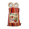 BLISS HAMMOCKS BH-401-TA DOUBLE HAMMOCK IN A BAG COTTON, 265-POUNDS, STRIPED