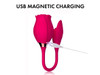 HOCUS POKE-US ROSE PERSONAL MASSGER WITH SUCTION POWER - PINK New