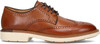 COLE HAAN MEN'S GO-TO WING OXFORDS - SIZE: MEN 10 - BRITISH TAN