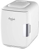 Cooluli Mini Fridge for Bedroom - Car, Office Desk & Dorm Room - CL4LW - White