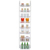 HOUSEHOLD ESSENTIALS SMART DESIGN 8-TIER OVER THE DOOR HANGING PANTRY ORGANIZER