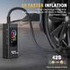 NEXPOW 150 PSI Tire Inflator Portable Air Compressor NP27 - Black