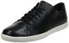 COLE HAAN GRAND CROSSCOURT II SNEAKERS MEN'S SIZE 12 BLACK LEATHER/WHITE
