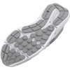 Under Armour Men's Charged Assert 10 Running Shoe - Gray-White - Size 7.5