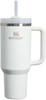 STANLEY QUENCHER H2.0 TUMBLER WITH HANDLE AND STRAW 40 OZ 10-12574-001 - FROST