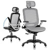 The Gabryllly Ergonomic Office Chair High Back Home Desk Chair - Grey