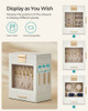 SONGMICS 5-LAYER JEWELRY ORGANIZER 3 SIDE DRAWERS - CLOUD WHITE/METALLIC GOLD SONGMICS 5-LAYER JEWELRY ORGANIZER 3 SIDE DRAWERS - CLOUD WHITE/METALLIC GOLD