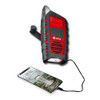 ETON Odyssey Multi-Powered All-Band Bluetooth Emergency Radio with RDS Red