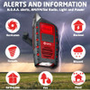 ETON Odyssey Multi-Powered All-Band Bluetooth Emergency Radio with RDS Red