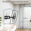 MOUNTUP UL Listed TV Wall Mount, Full Motion TV Mount for Most 26-65 Inch Flat