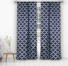 BLACKOUT365 L'KYRA BLACKOUT WINDOW CURTAIN 38 X 84 INCHES, NAVY New