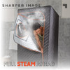 SHARPER IMAGE STEAMER SAUNA PORTABLE SPA & SAUNA TENT 1018244 - BLACK