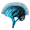 RASKULLZ FLAME HAWK CHILD BIKE HELMET - BLUE/BLACK New