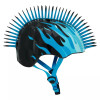 RASKULLZ FLAME HAWK CHILD BIKE HELMET - BLUE/BLACK New