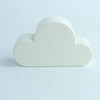 Hyzone Creative and Colorful Decorative Cloud-Shaped Magnet Keychain - White