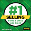 SCOTCH MAGIC TAPE REFILLABLE DISPENSER 3/4" X 300", 3/BOX - CLEAR/GREEN New SCOTCH MAGIC TAPE REFILLABLE DISPENSER 3/4" X 300", 3/BOX - CLEAR/GREEN New