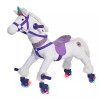 POWER PONY PUSH RIDING TOY 3+ YEARS, 100 LB CAPACITY - WHITE