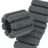 Bala adjustable ankle wrist weights 2pc, silicone sleeve, blue blush, charcoal Bala adjustable ankle wrist weights 2pc, silicone sleeve, blue blush, charcoal