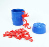 Super Impulse World's Smallest Barrel of Monkey - Red/Blue/Purple New Super Impulse World's Smallest Barrel of Monkey - Red/Blue/Purple New