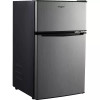 WHIRLPOOL 3.1 CU FT MINI REFRIGERATOR REVERSIBLE DOOR - STAINLESS STEEL WHIRLPOOL 3.1 CU FT MINI REFRIGERATOR REVERSIBLE DOOR - STAINLESS STEEL