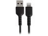 StarTech.com RUSBLTMM30CMB 30cm Durable USB A to Lightning Cable - Black USB