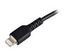 StarTech.com RUSBLTMM30CMB 30cm Durable USB A to Lightning Cable - Black USB
